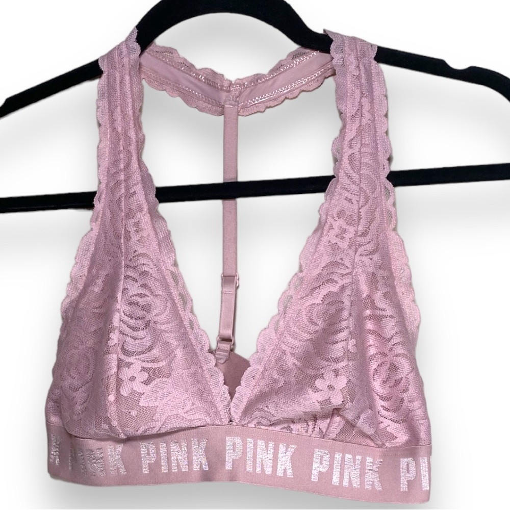 Victoria's Secret Pink Lace Bralette size M